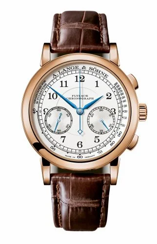 A. Lange & Söhne 1815 Chronograph Pink Gold / Silver / Pulsometer 414.032 (414032)